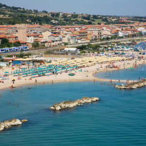 Piccolo approdo di spiaggia